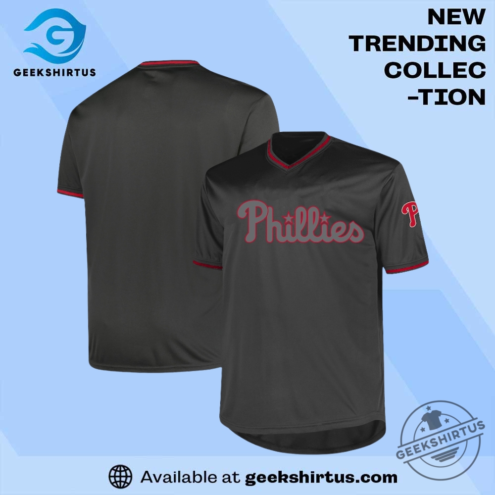 "Top Basketball Jerseys and Shirts for Raptors and Timberwolves Fans" 18 Philadelphia Phillies Profile Charcoal Pop Fashion Jersey