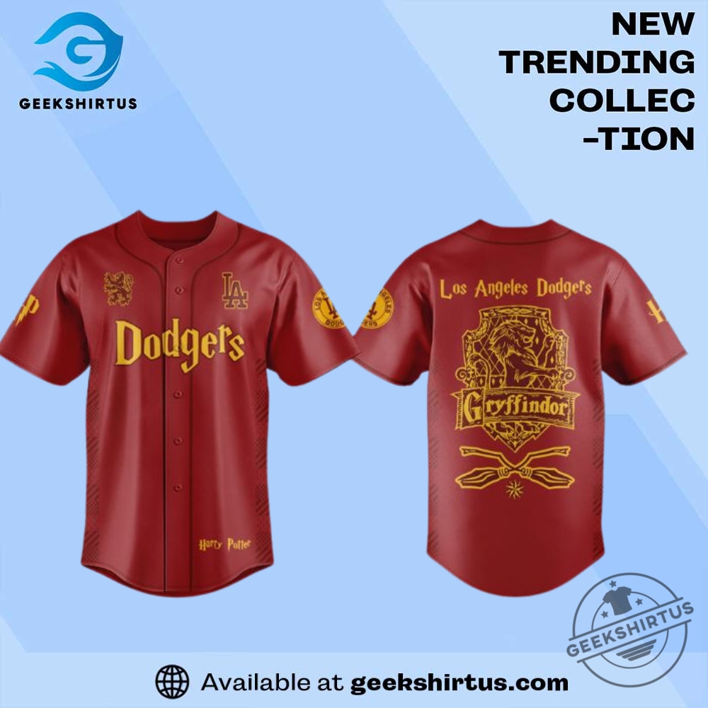 "Top 5 Must-Have Shirts: Jokic and Ohtani Fan Favorites" 7 Harry Potter Night House Gryffindor Baseball Jersey