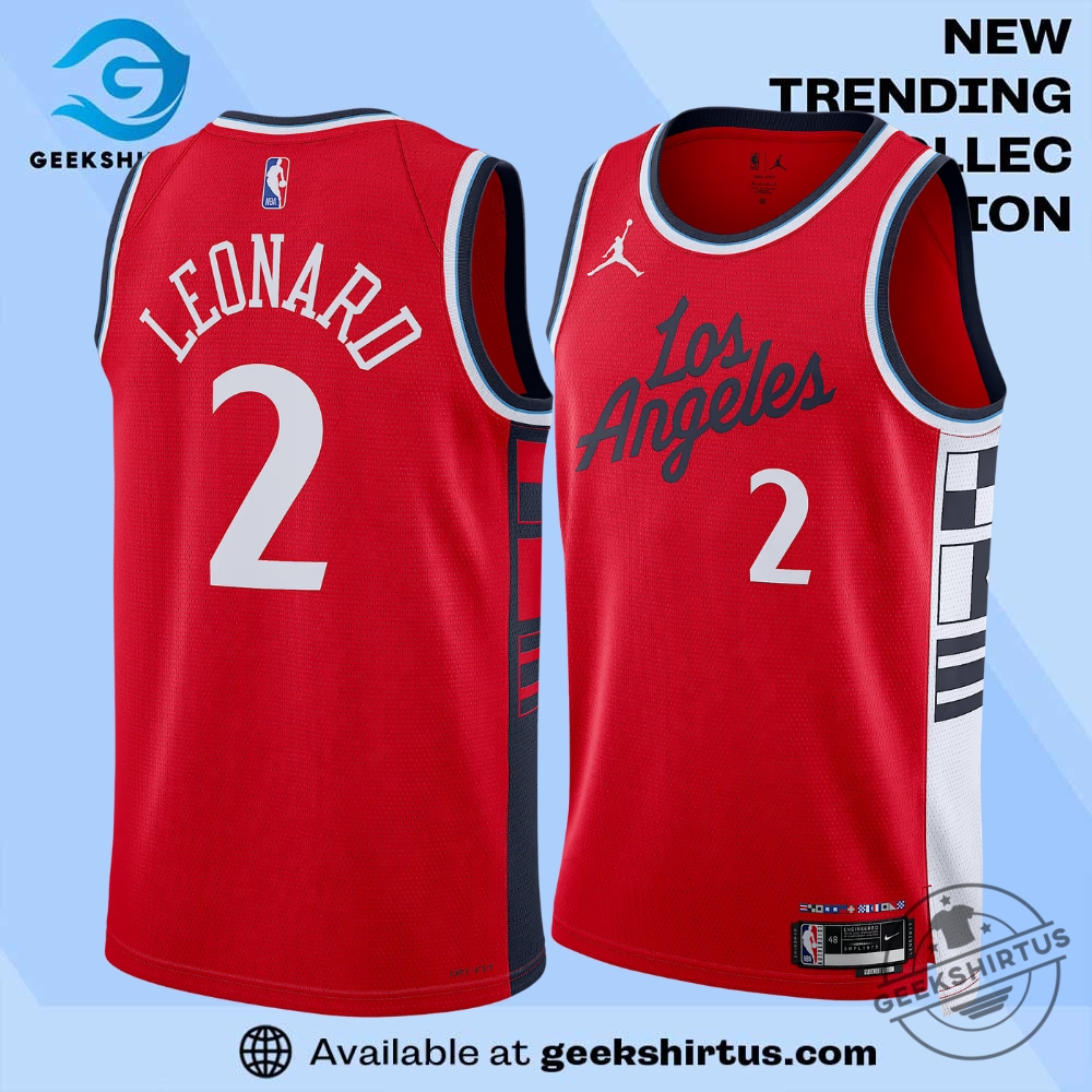 "Top NFL and Soccer Jerseys: Must-Have Game Day Apparel 2023" 7 Kawhi Leonard La Clippers Statement Edition Jordan Drifit Swingman Jersey