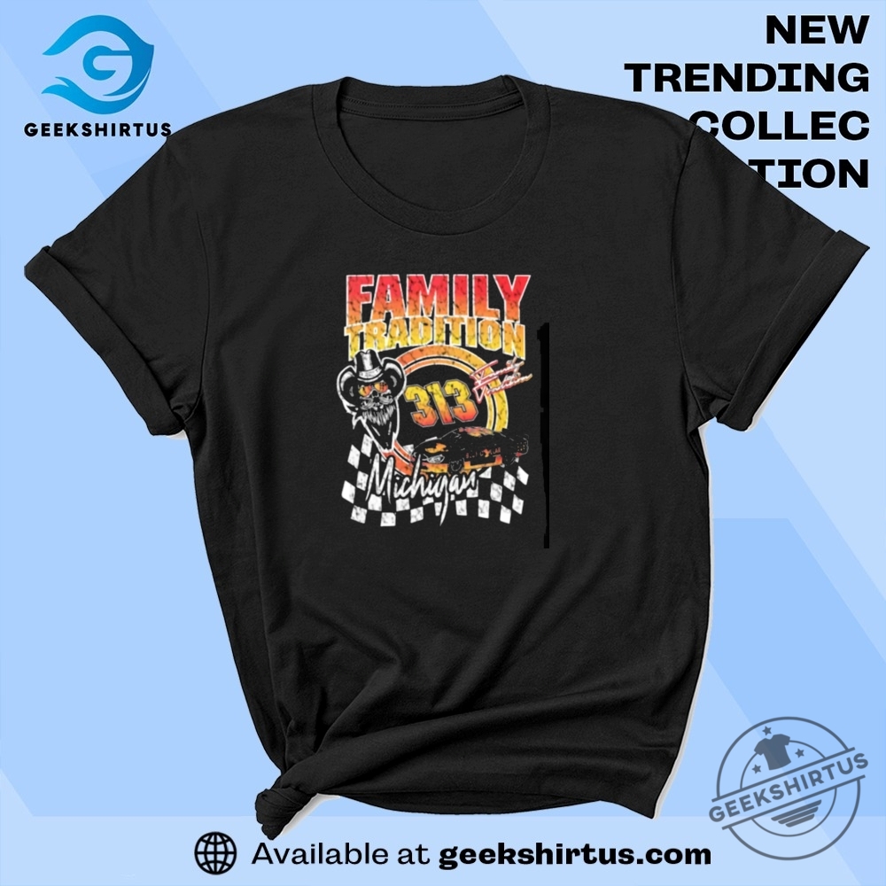 "Top 5 Iconic Summer Hawaiian Shirts: Movies, TV, and More" 10 Family Tradition Freedom Rider Car Racing T Shirt