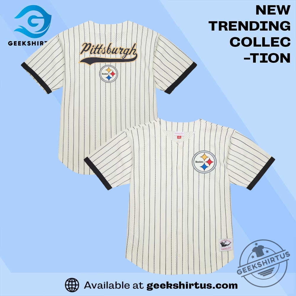 "Top 5 Iconic Summer Hawaiian Shirts: Movies, TV, and More" 12 Cream Pittsburgh Steelers Mitchell And Ness Final Seconds Vintage Logo Mesh Shirt