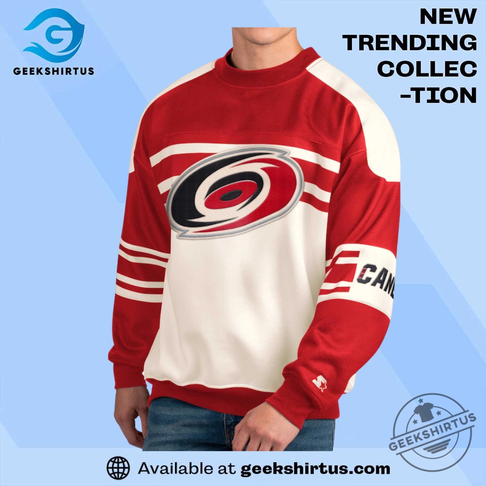 "Top 5 Must-Have Jerseys and Tees for Sports Enthusiasts 2023" 5 Carolina Hurricanes Starter Defense Pullover Shirt