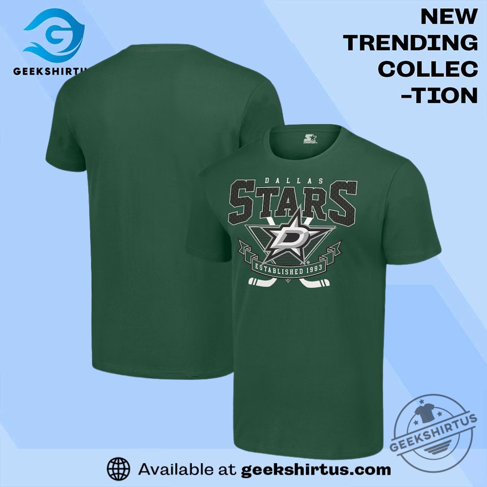 "Top 5 Must-Have Jerseys and Tees for Sports Enthusiasts 2023" 12 Dallas Stars Starter Team T Shirt