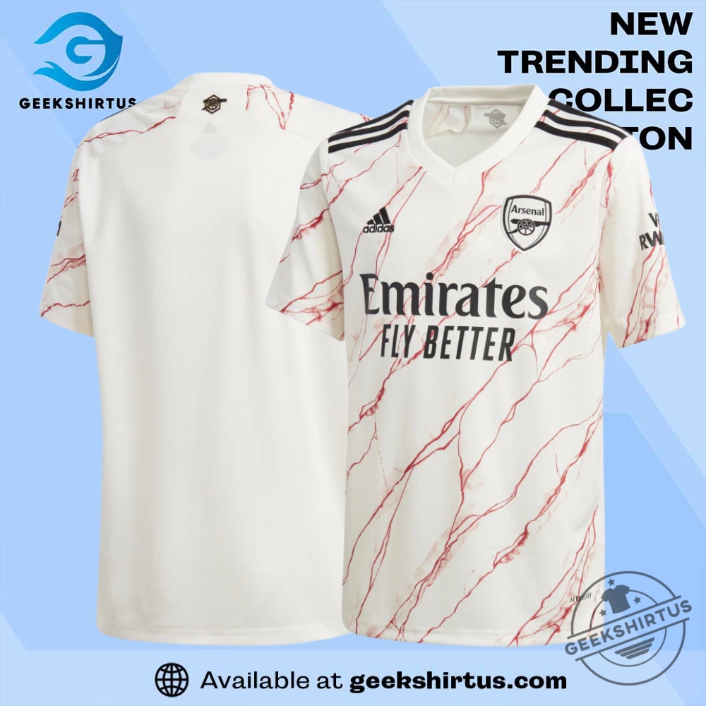 "Top 5 Must-Have Jerseys and Tees for Sports Enthusiasts 2023" 14 Arsenal Away Stadium White Jersey