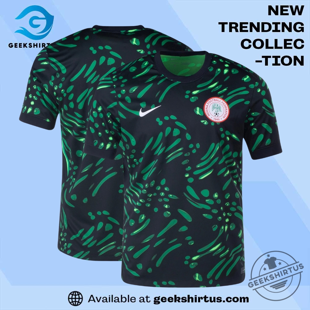 "Top 5 Must-Have Jerseys and Tees for Sports Enthusiasts 2023" 18 Nigeria Away Green Jersey