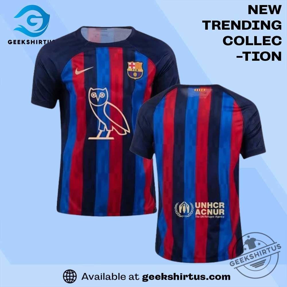 The Ultimate Guide to Trending Soccer and Baseball Jerseys for 2023 4 Fc Barcelona Drake Jersey Shirt
