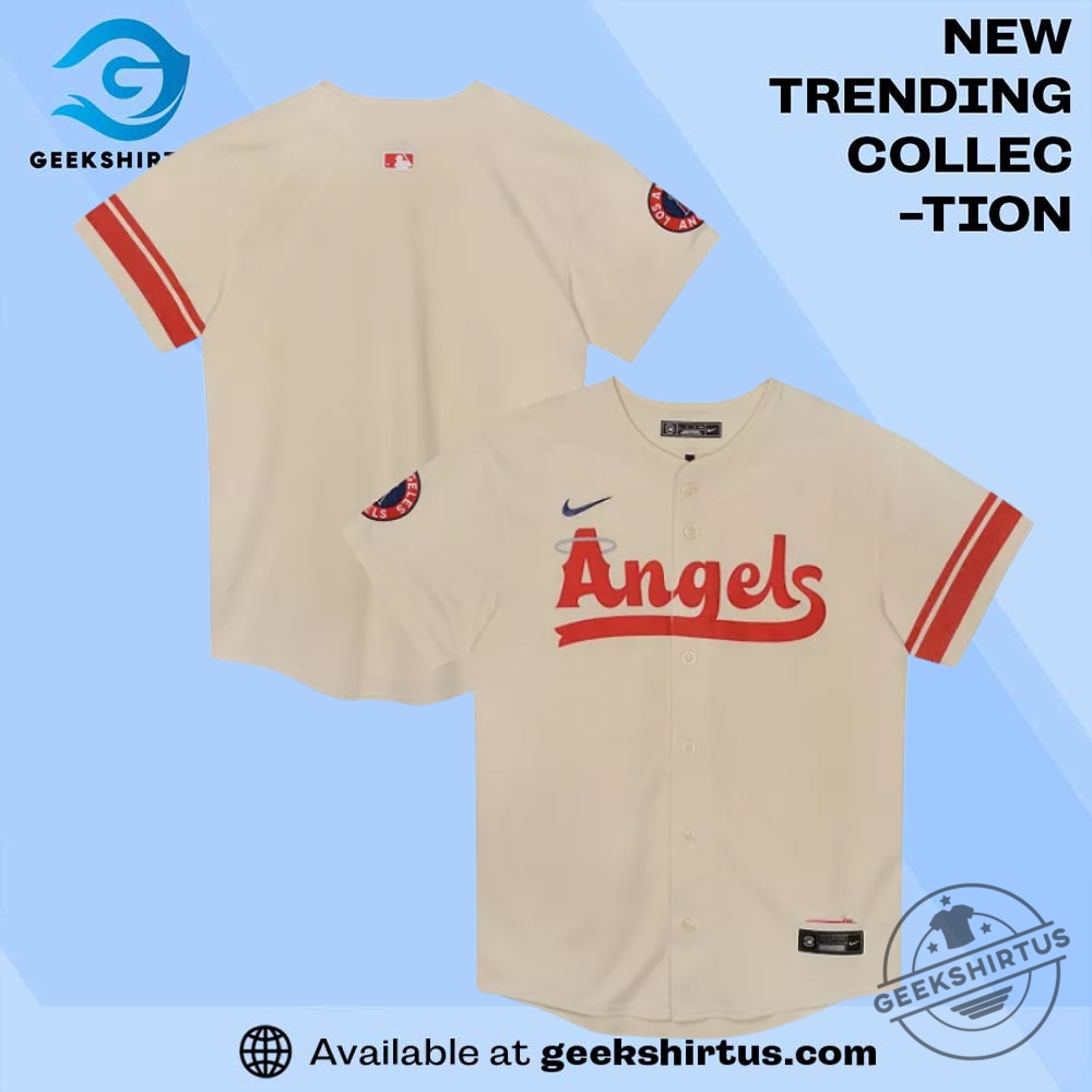 "Top 5 Must-Have Jerseys: Diamondbacks, Angels, Dynamo, Astros Picks" 3 Cream Los Angeles Angels City Connect Jersey