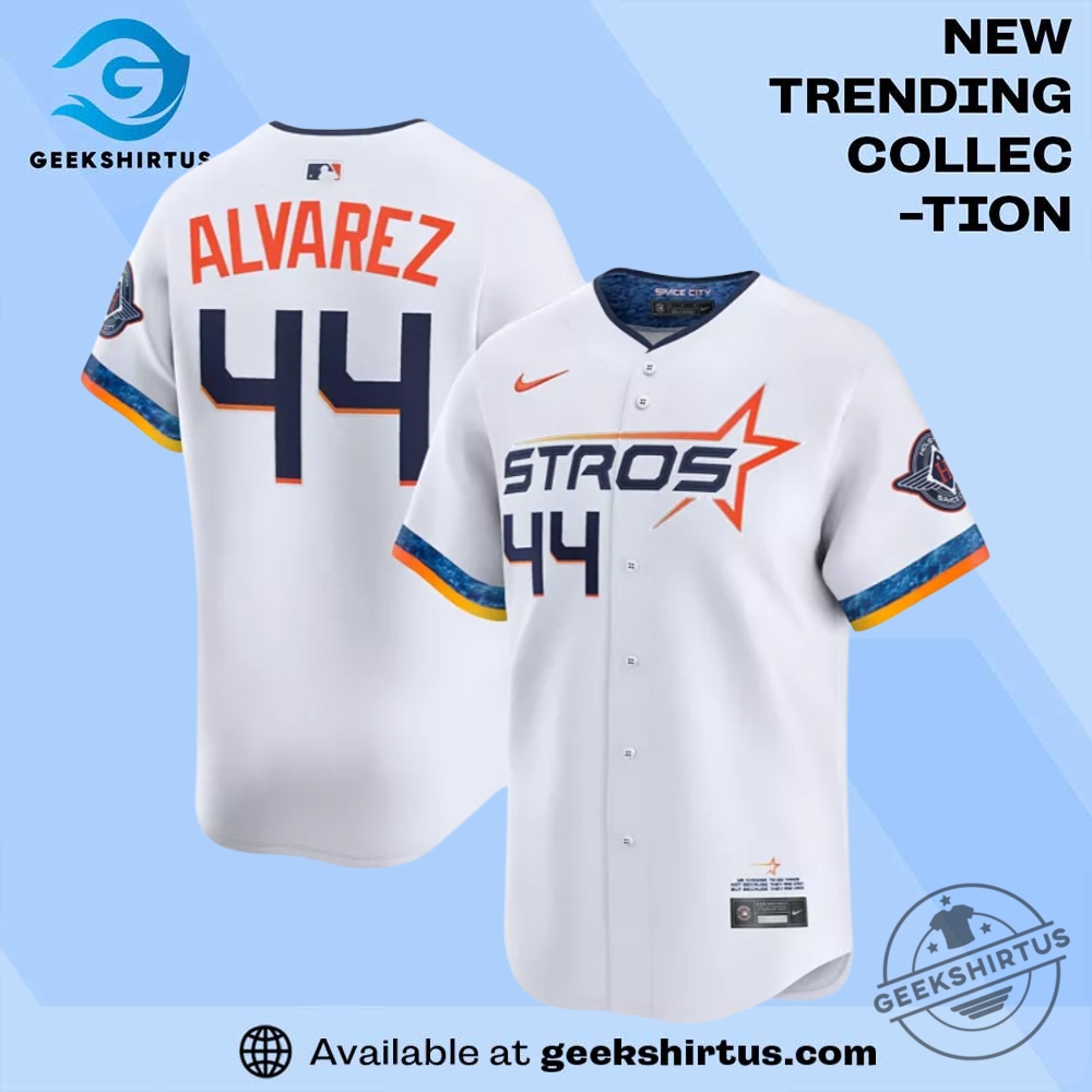 "Top 5 Must-Have Jerseys: Diamondbacks, Angels, Dynamo, Astros Picks" 6 Yordan Alvarez White Houston Astros City Connect Player Jersey
