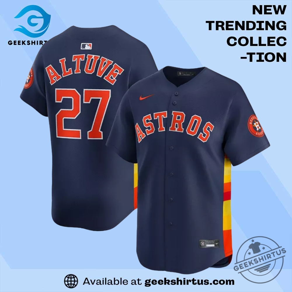 "Top 5 Must-Have Jerseys: Diamondbacks, Angels, Dynamo, Astros Picks" 9 Jose Altuve Navy Houston Astros Alternate Player Jersey