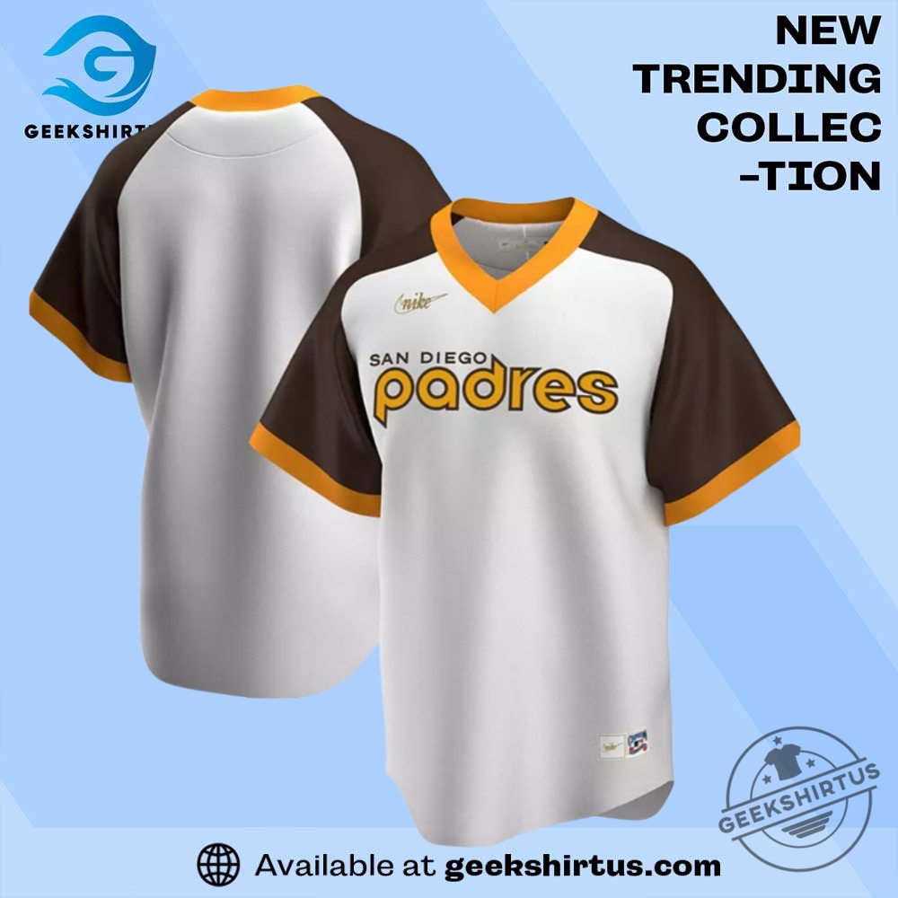 "Top 5 Must-Have Jerseys: Diamondbacks, Angels, Dynamo, Astros Picks" 10 San Diego Padres Home Cooperstown Team Jersey