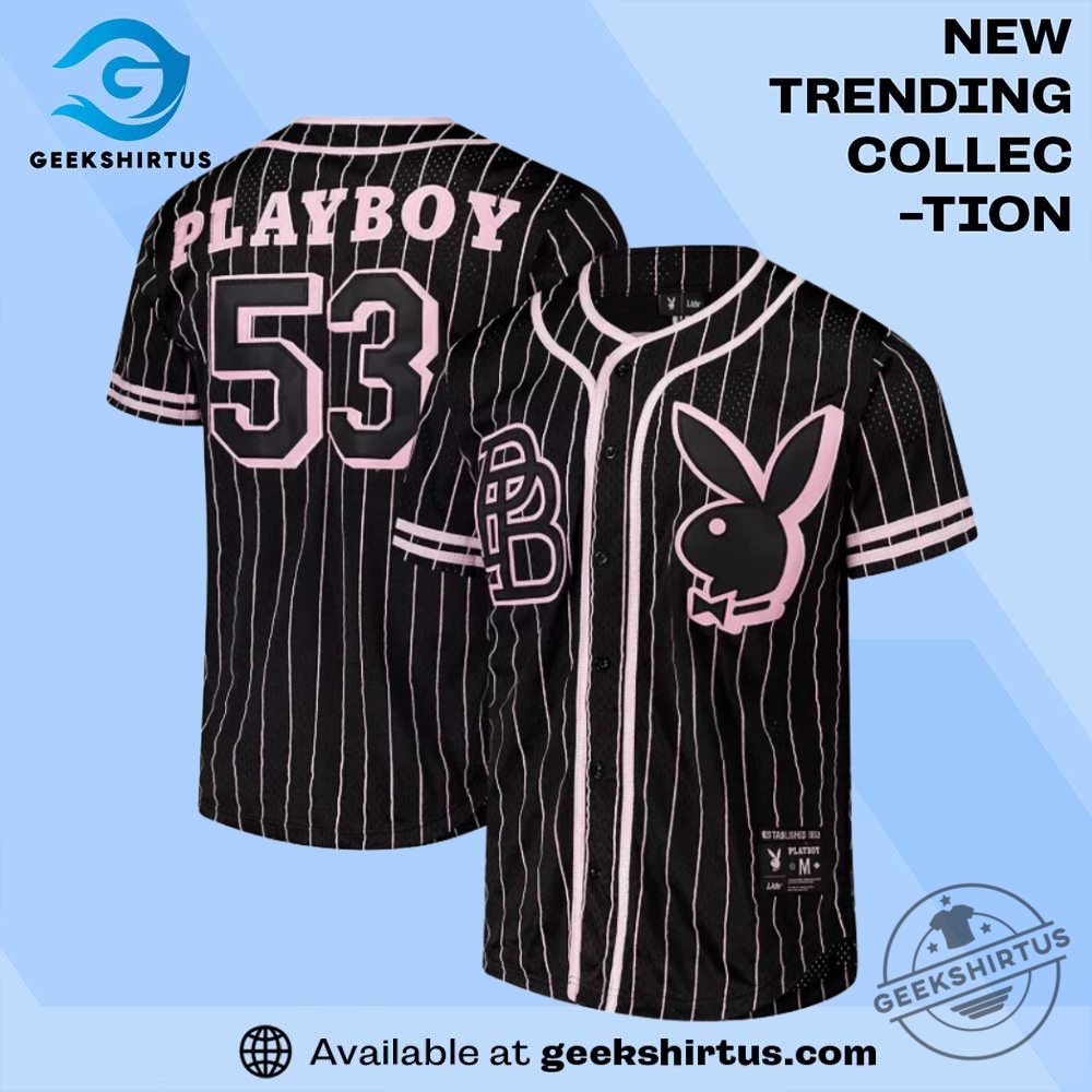 "Top 5 Must-Have Jerseys: Diamondbacks, Angels, Dynamo, Astros Picks" 13 Black Playboy Fashion Replica Baseball Shirt