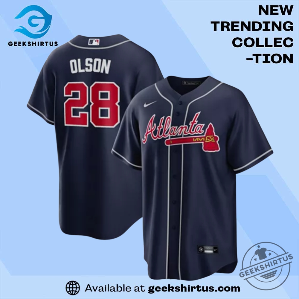 "Top 5 Must-Have Jerseys: Diamondbacks, Angels, Dynamo, Astros Picks" 20 Matt Olson Navy Atlanta Braves Big Tall Alternate Replica Player Jersey