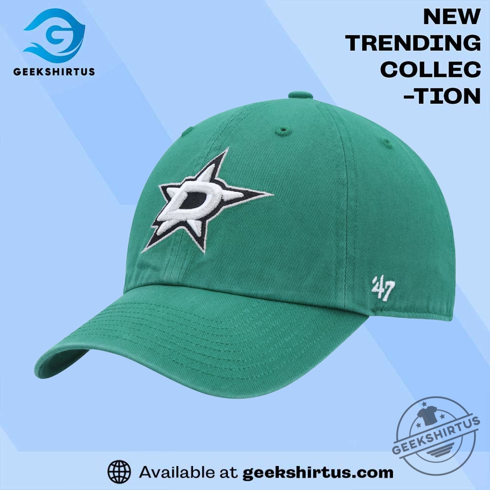 "Shop Carolina Hurricanes & Florida Panthers Playoff T-Shirts and Caps" 9 Dallas Stars 47 Clean Up Adjustable Cap