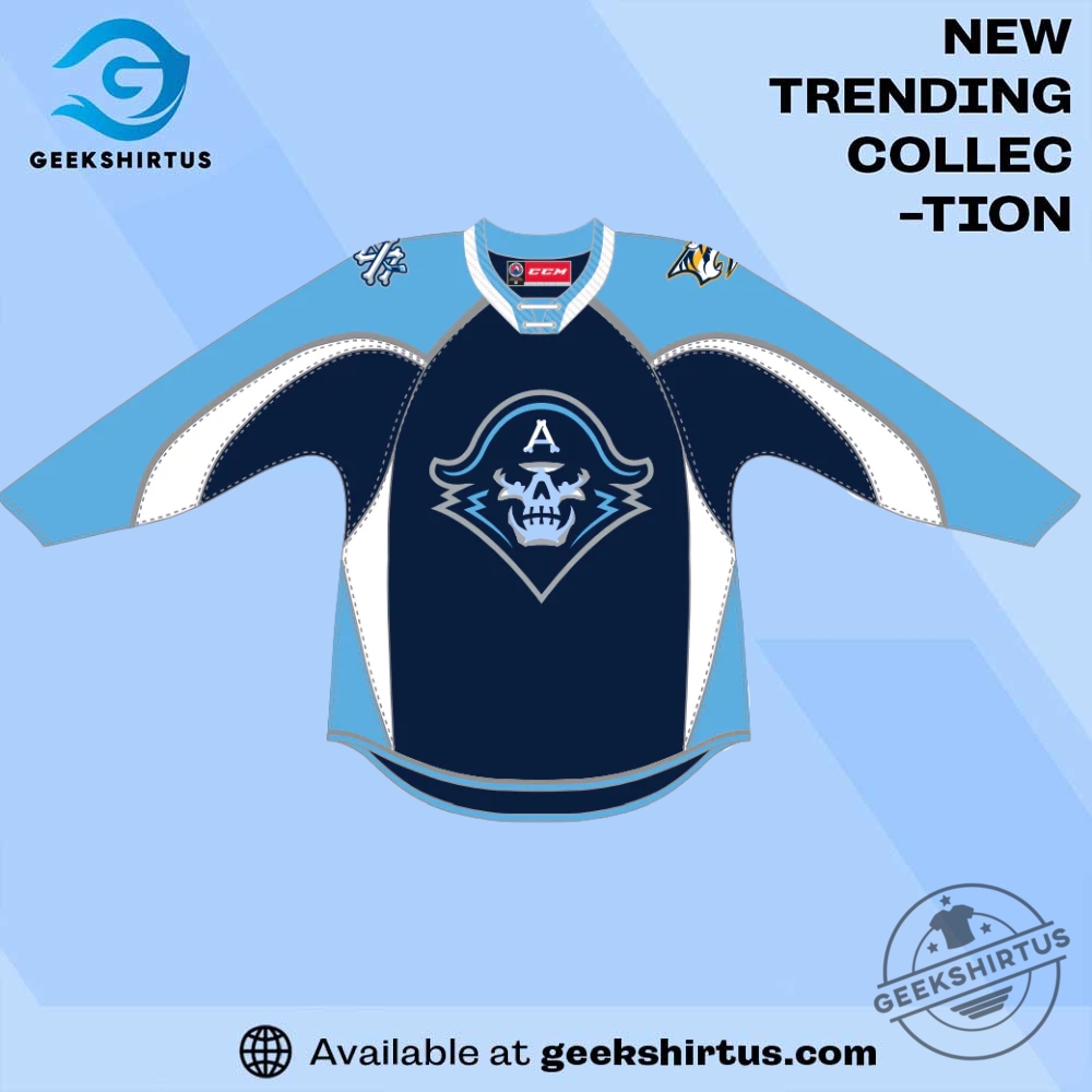 "Shop Carolina Hurricanes & Florida Panthers Playoff T-Shirts and Caps" 18 Ccm Quicklite Milwaukee Admirals Premier Navy Jersey