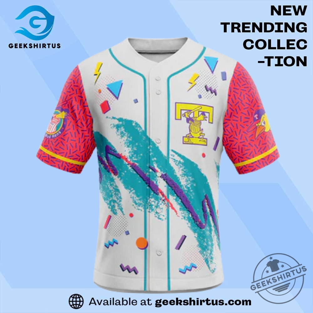 "Top Toledo Sports Gear: Mud Hens and Walleye Replica Jerseys & Caps" 11 Toledo Mud Hens 90S Personalized Baseball Jersey