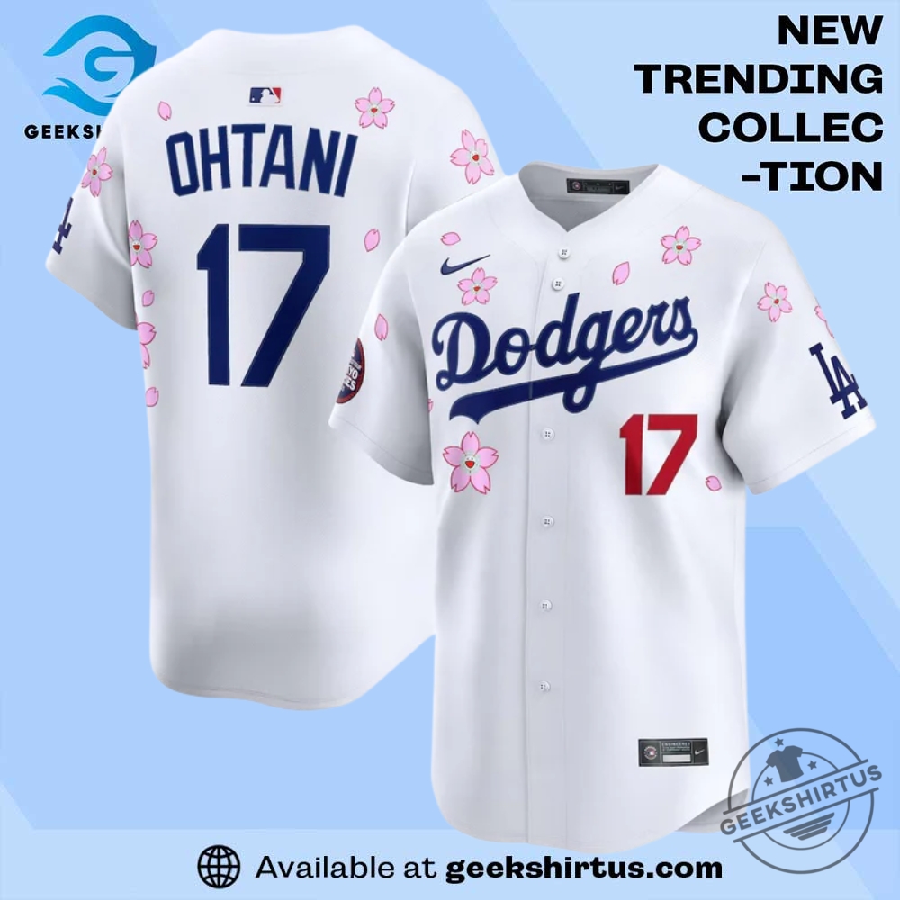 "Top Toledo Sports Gear: Mud Hens and Walleye Replica Jerseys & Caps" 21 Takashi Murakami X World Tour Tokyo Series 2025 Dodgers Ohtani Jersey