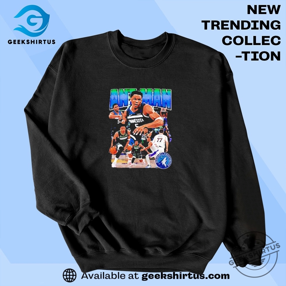 Anthony Edwards 5 Minnesota Timberwolves T Shirt 6 Anthony Edwards 5 Minnesota Timberwolves T Shirt