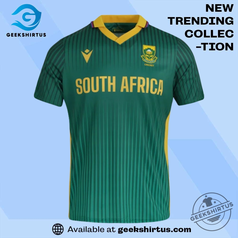 Personalise Proteas Odi Jersey geekshirtus 1