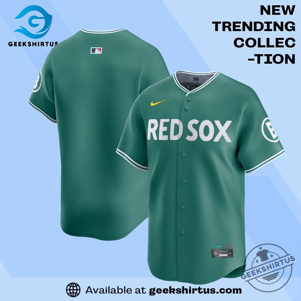 "Custom Jerseys & Unique Tumblers: Perfect Gift Ideas for 2023" 11 Boston Red Sox Green City Connect Limited Jersey