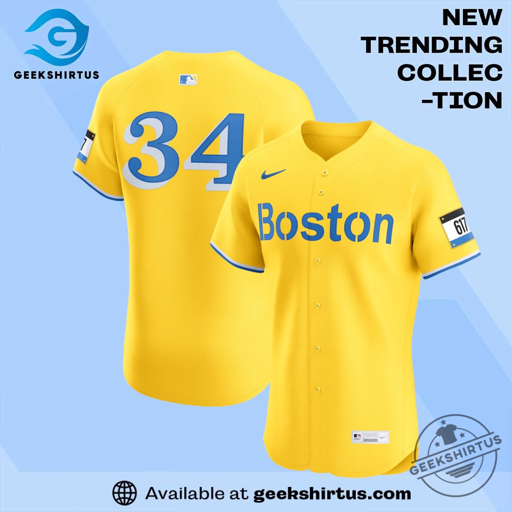 "Custom Jerseys & Unique Tumblers: Perfect Gift Ideas for 2023" 13 David Ortiz Boston Red Sox City Connect Elite Jersey Gold