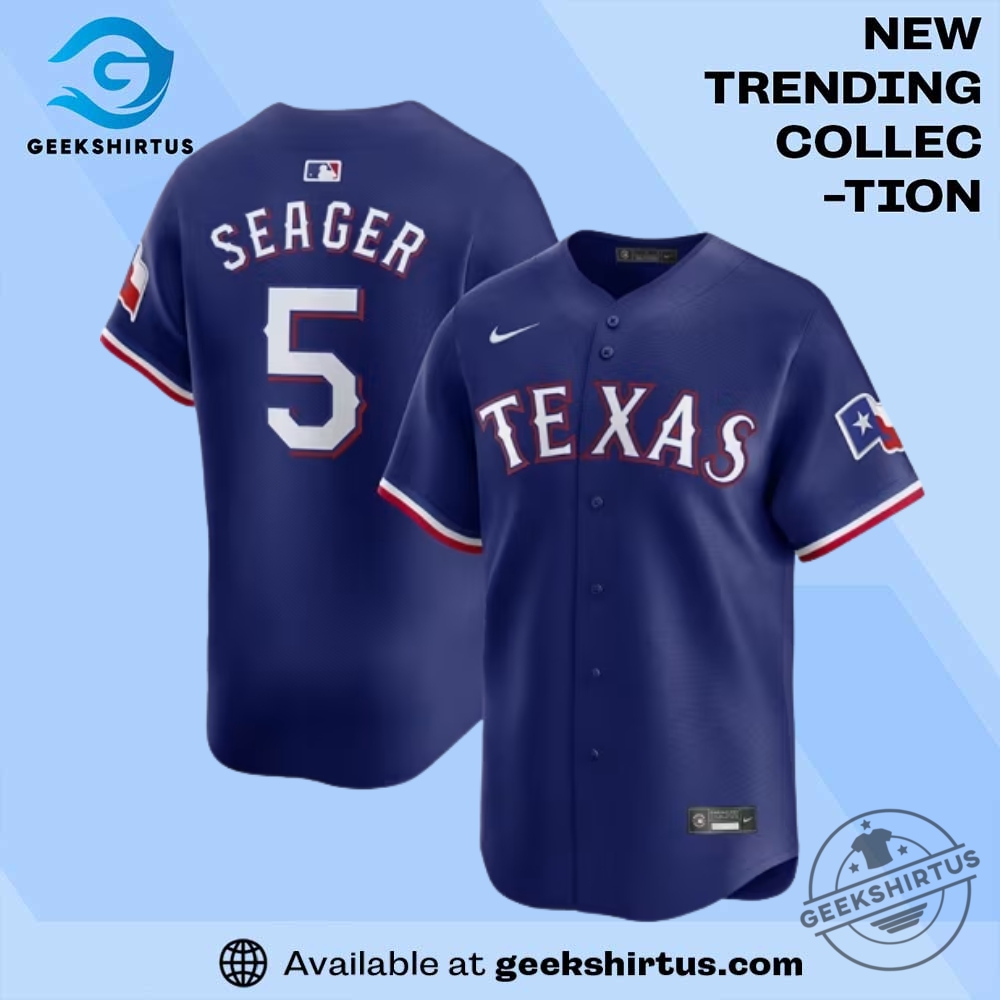 "Custom Jerseys & Unique Tumblers: Perfect Gift Ideas for 2023" 15 Corey Seager Texas Rangers Blue Alt Baseball Jersey