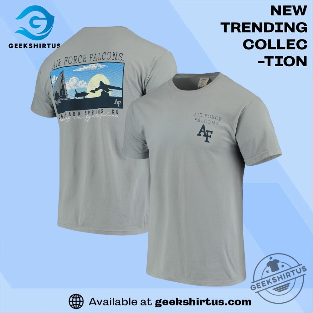 "Top 2025 Jerseys and Funny T-Shirts: Ultimate Fan Apparel Guide" 7 Air Force Falcons Team Comfort Colors Campus Scenery T Shirt