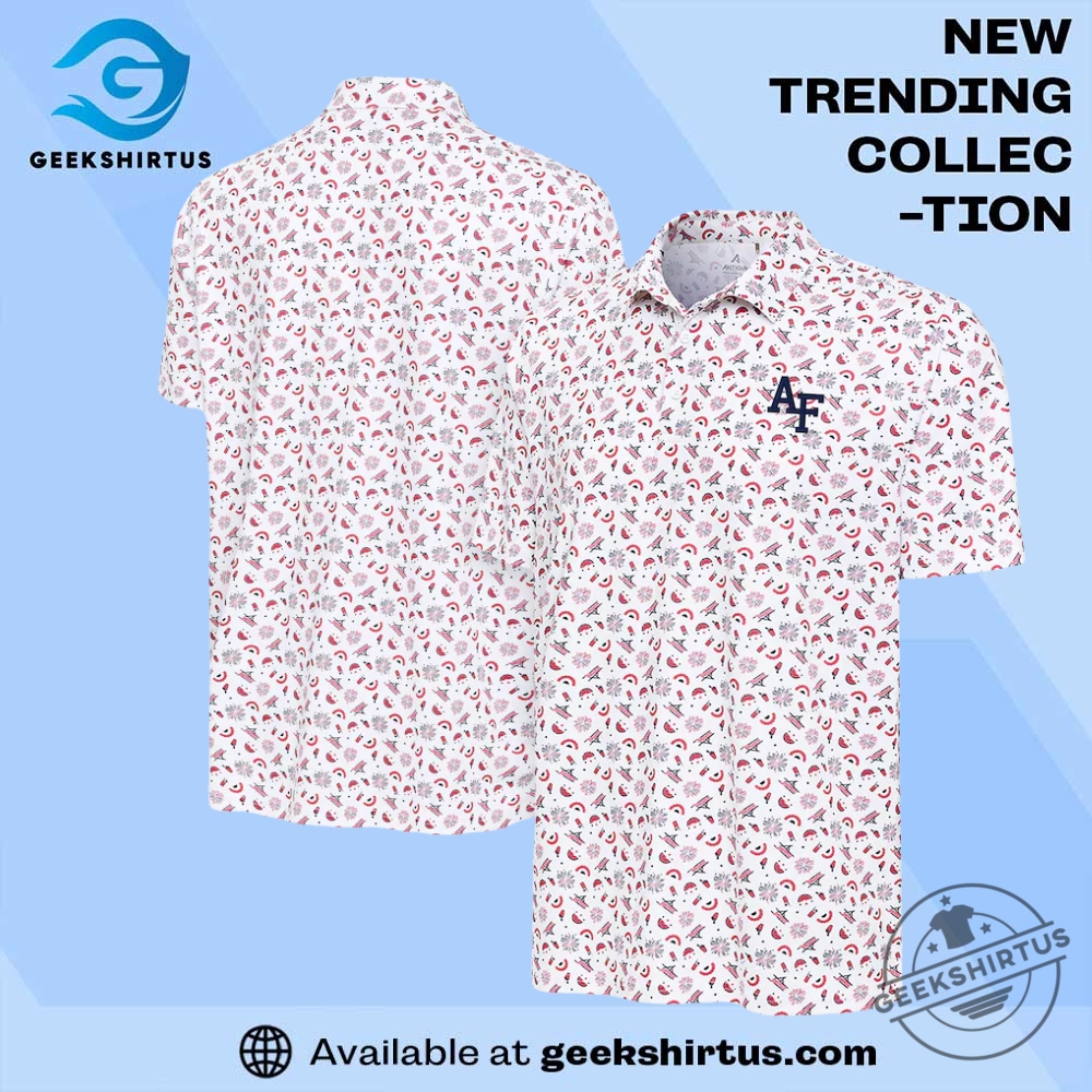 "Top 2025 Jerseys and Funny T-Shirts: Ultimate Fan Apparel Guide" 11 Air Force Falcons Antigua Independence Day Polo