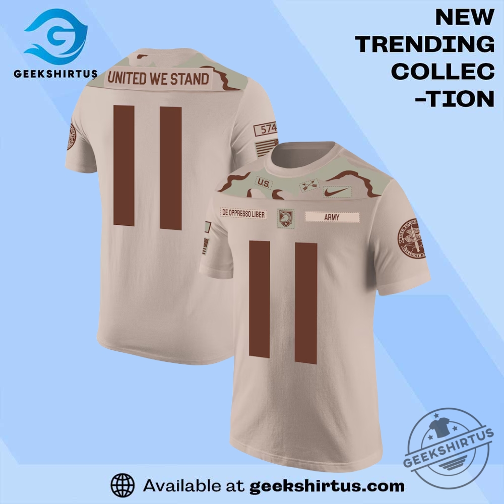 "Top Arizona Wildcats T-Shirts: Cactus, Comfort, and Champion Styles" 9 Army Black Knights Rivalry Replica Jersey Tan