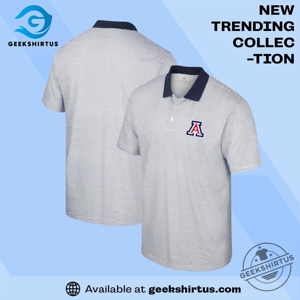 "Top Arizona Wildcats T-Shirts: Cactus, Comfort, and Champion Styles" 24 Arizona Wildcats Early Season Coaches Sideline Performance Gray Polo