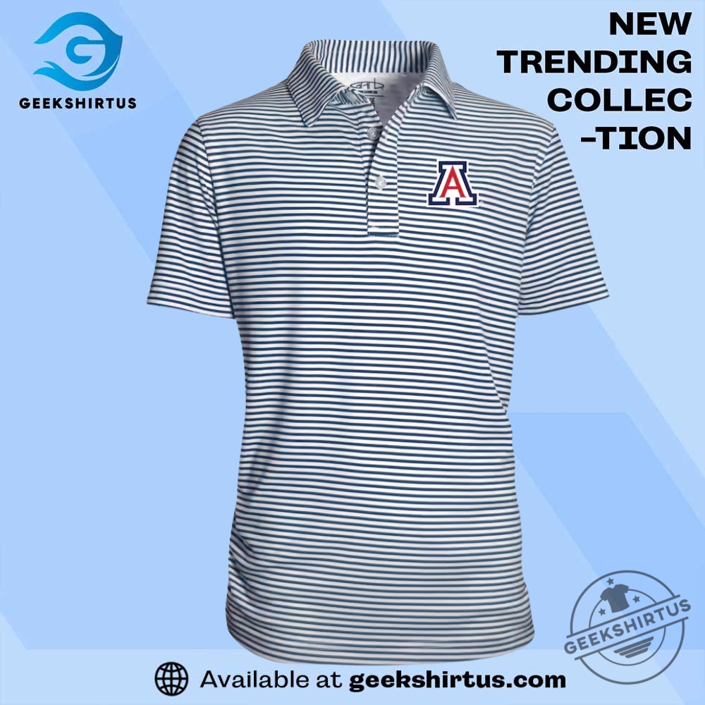 "Top Arizona Wildcats T-Shirts: Cactus, Comfort, and Champion Styles" 30 Arizona Wildcats Garb Carson Navy Polo
