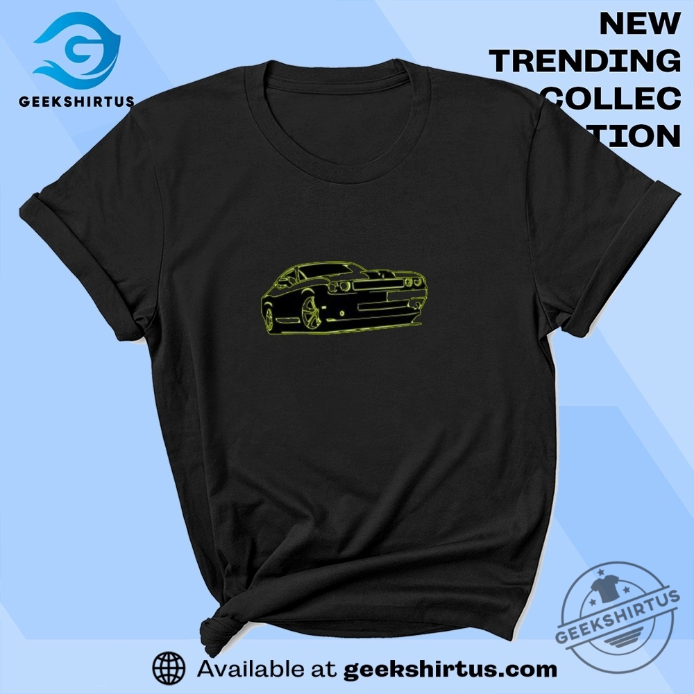 "Top 5 Trendy Graphic T-Shirts for Music and Sports Lovers" 20 Dodge Challenger Srt Hellcat Spreadshirt