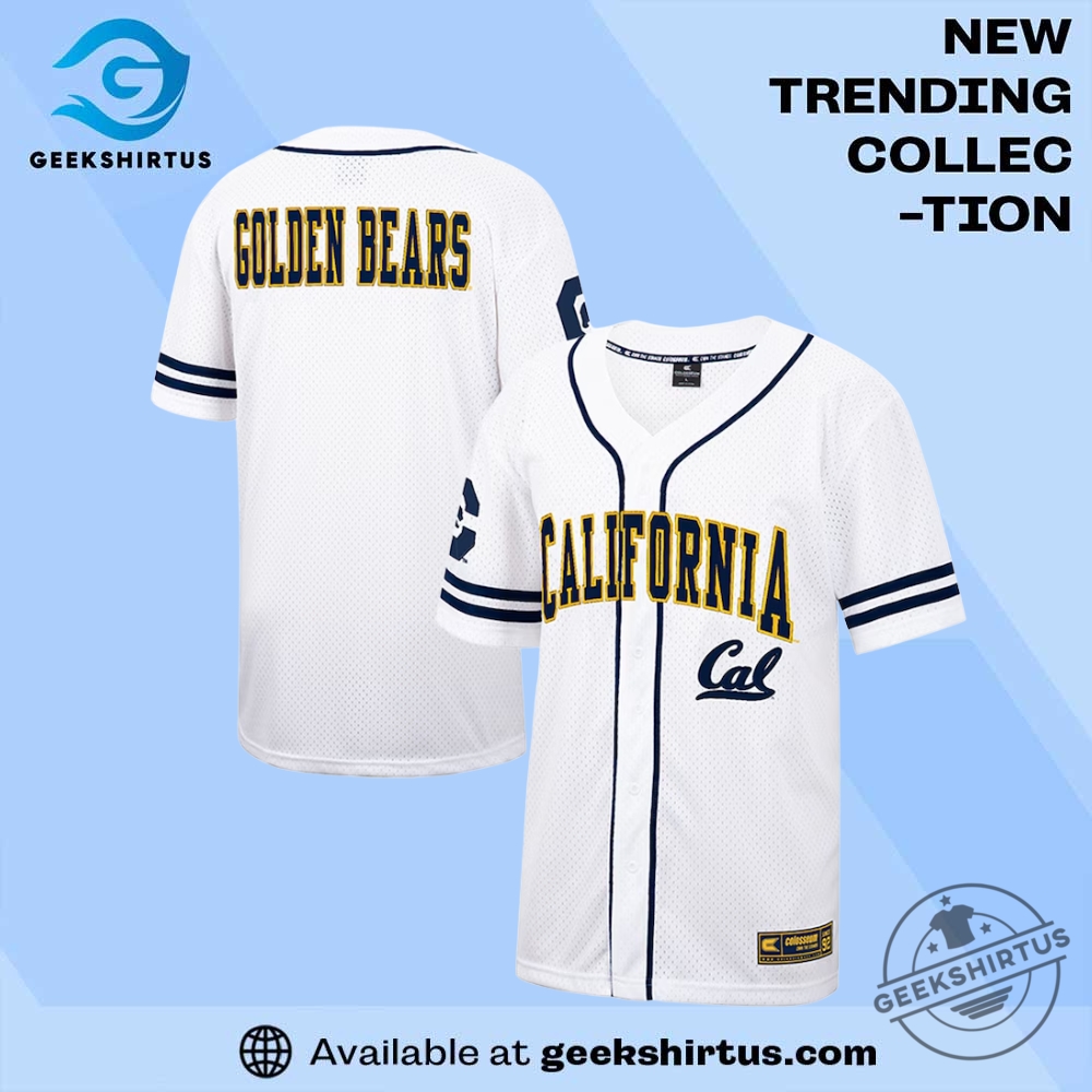 "Top 5 Must-Have Baylor Bears Green Shirts and Jerseys" 11 Cal Bears Colosseum Free Spirited Mesh Button Up Baseball Jersey