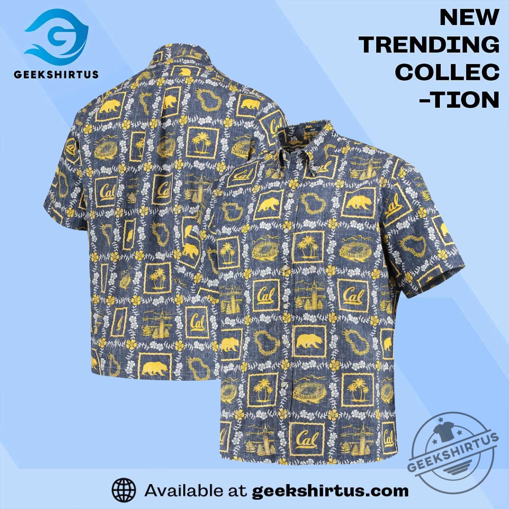 "Top 5 Must-Have Baylor Bears Green Shirts and Jerseys" 12 Cal Bears Reyn Spooner Classic Button Down Shirt