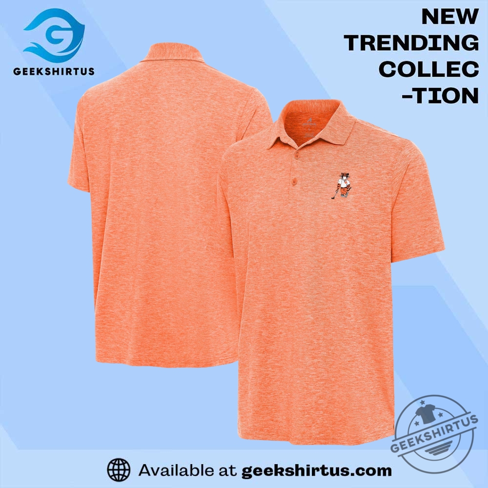 "Top 5 Must-Have Baylor Bears Green Shirts and Jerseys" 16 Clemson Tigers Antigua Golfer Par 3 Polo Heather Orange