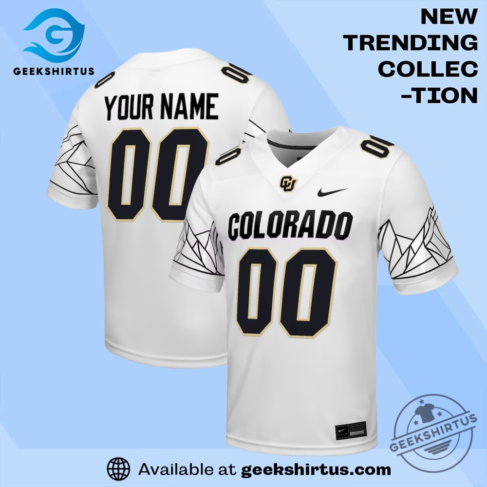"Top 5 Must-Have Baylor Bears Green Shirts and Jerseys" 24 Colorado Buffaloes Custom Football Game Jersey