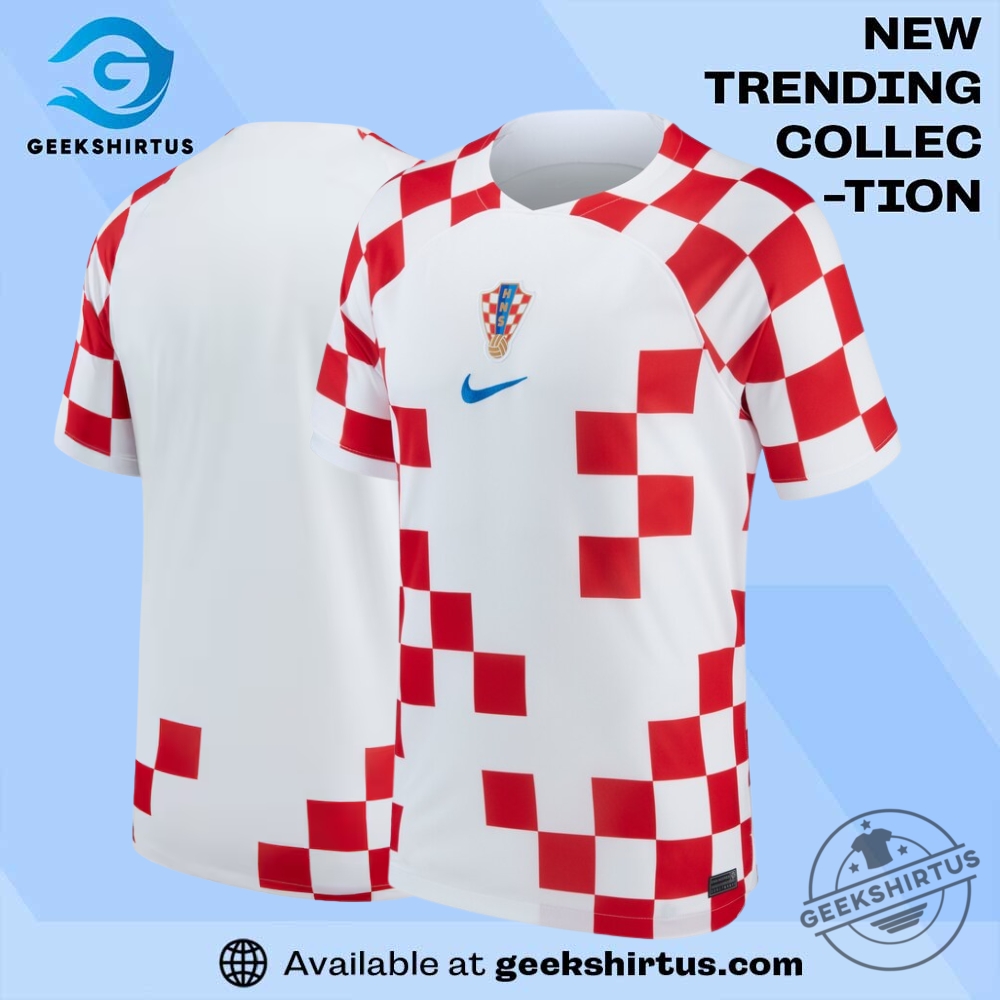 "Top 5 Must-Have Baylor Bears Green Shirts and Jerseys" 25 Croatia Home Stadium Shirt