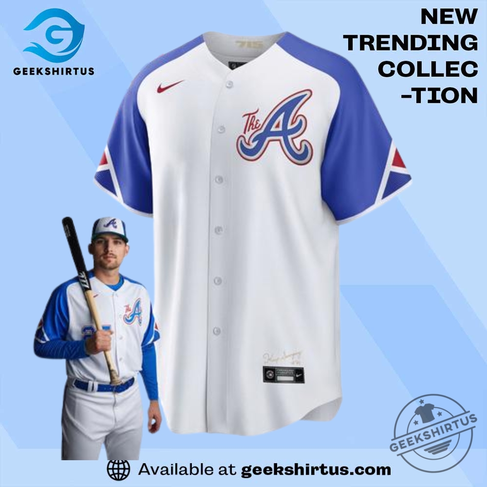 "Top Sports Apparel: McLaren, Juneteenth, and New York Mets Jerseys" 7 Jersey Basebal Original City Connect Atlanta Braves