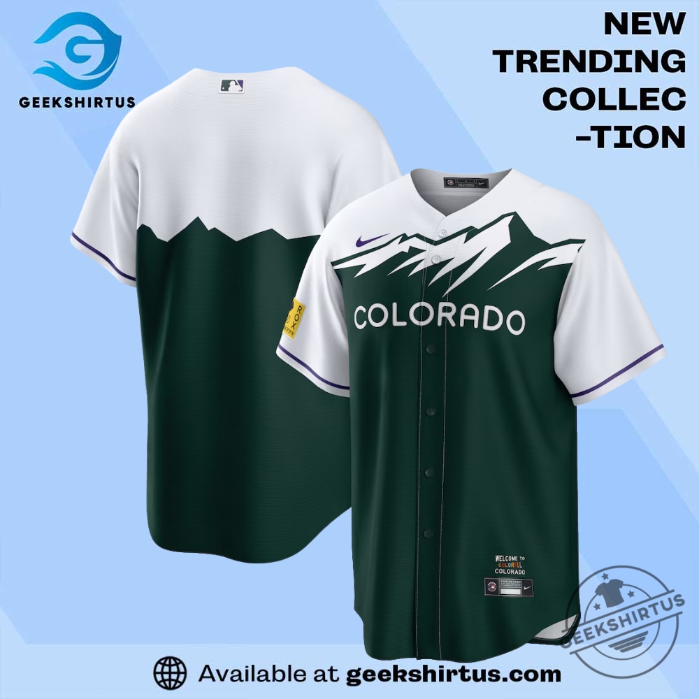 "Top Sports Apparel: McLaren, Juneteenth, and New York Mets Jerseys" 8 Colorado Rockies City Connect Replica Team Jersey Green