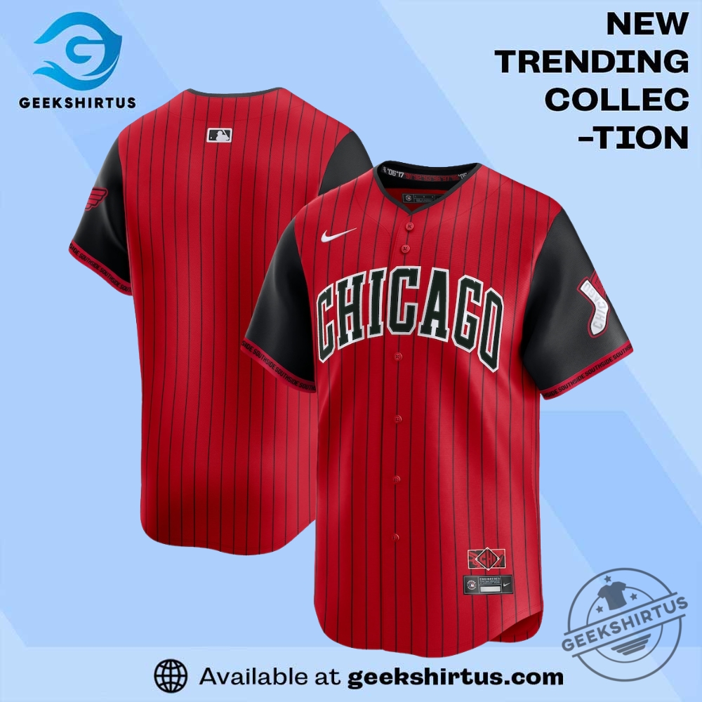 "Top Sports Apparel: McLaren, Juneteenth, and New York Mets Jerseys" 11 Chicago White Sox 2025 City Connect Jersey Red Black