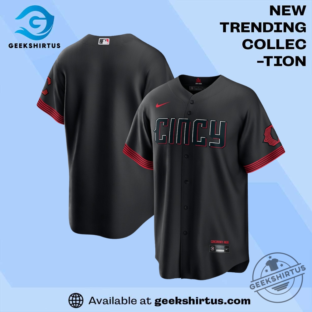 "Top Sports Apparel: McLaren, Juneteenth, and New York Mets Jerseys" 14 Cincinnati Reds City Connect Replica Jerse Black
