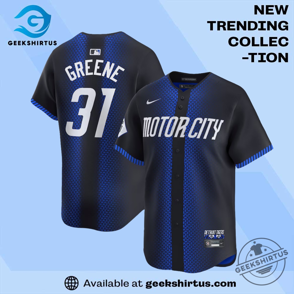 "Top Sports Apparel: McLaren, Juneteenth, and New York Mets Jerseys" 16 Riley Greene Detroit Tigers City Connect Jersey Navy