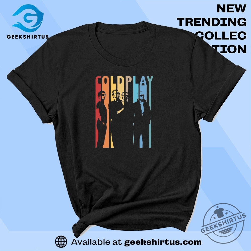Music T Shirt Coldplay