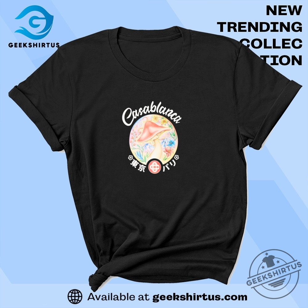Casablanca Mushroom Logo T Shirt