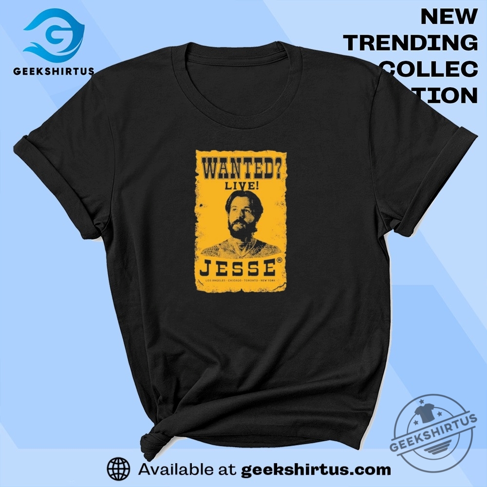 Jesse Rutherford Wanted Live Los Angeles Chicago Toronto New York T Shirt