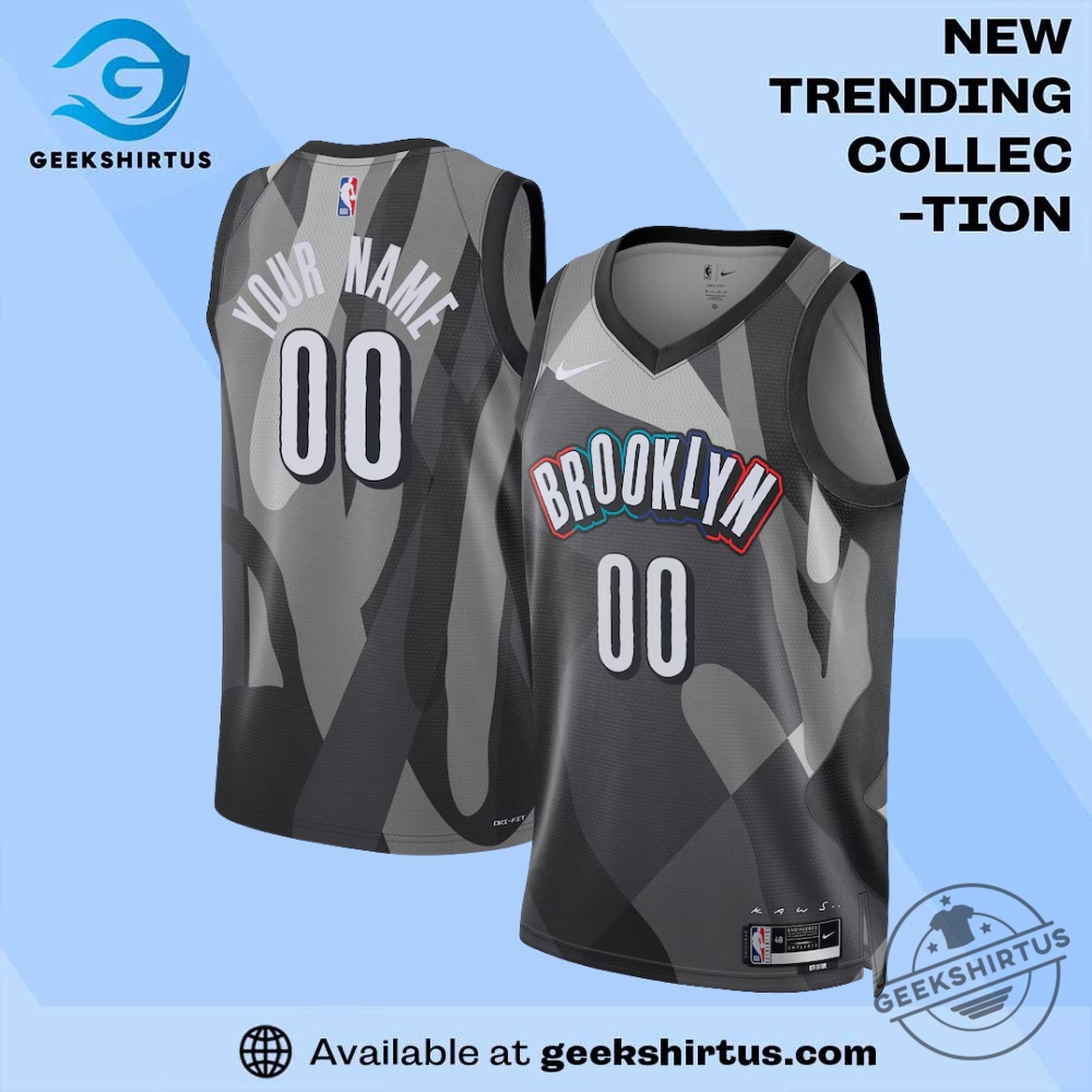 "Top 2025 NCAA T-Shirts: Must-Have Fan Gear for Every Game" 15 Brooklyn Nets Swingman Jersey City Edition Gray