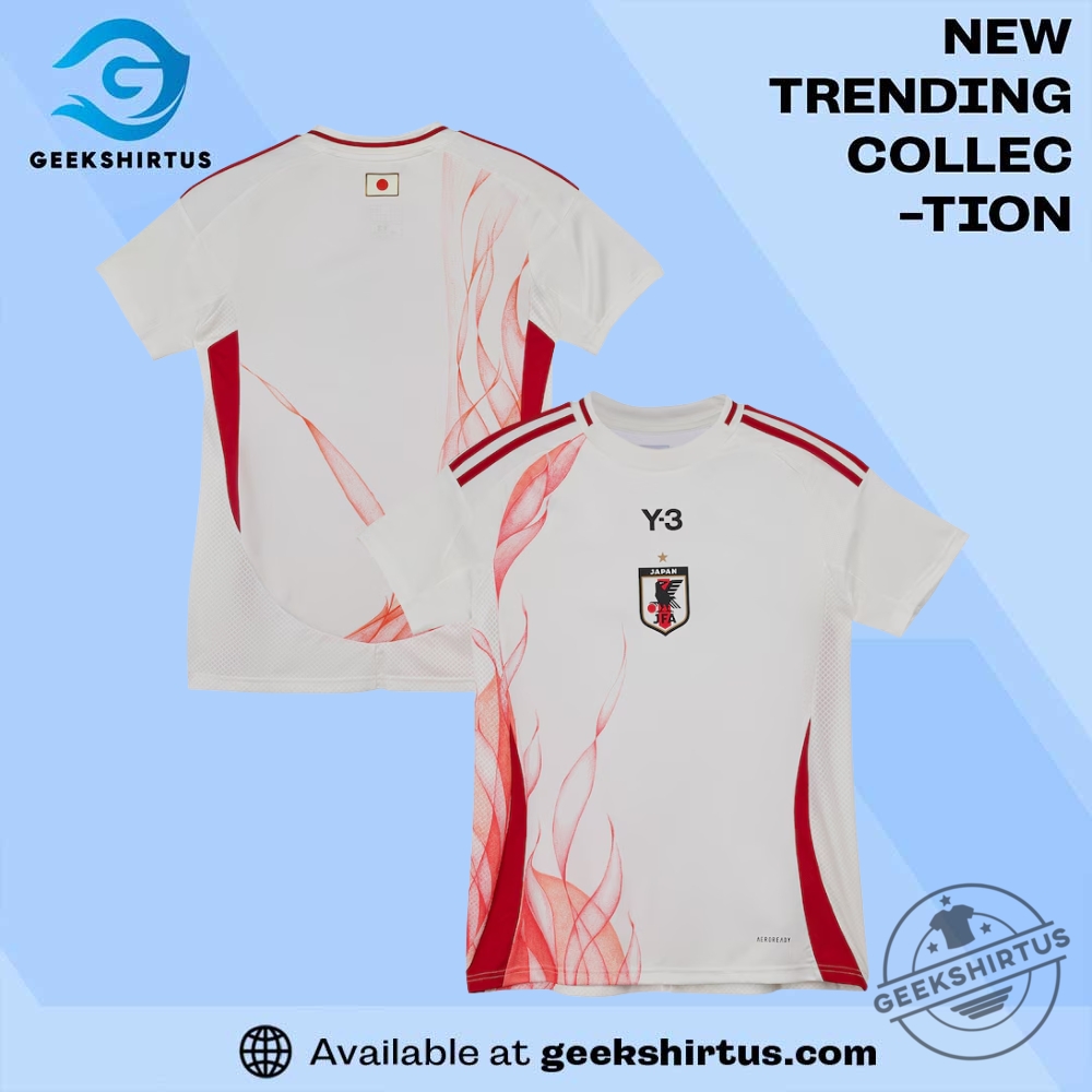 "Top 2025 NCAA T-Shirts: Must-Have Fan Gear for Every Game" 21 Japan National Team Adidas X Y 3 Away Replica Jersey White