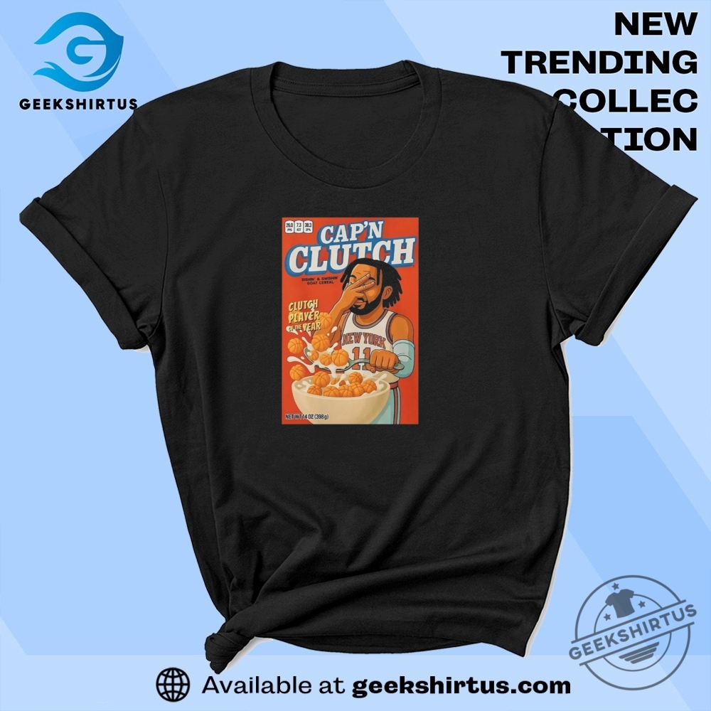 "Trendy Red, Summer, and Iconic Star Wars T-shirts for 2023" 7 Captain Clutch Jalen Brunson Knicks T Shirt