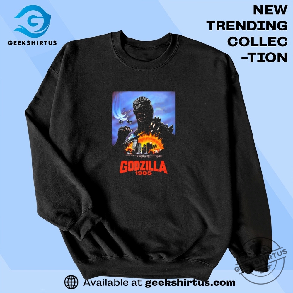 Godzilla The Return 1985 T Shirt 6 Godzilla The Return 1985 T Shirt