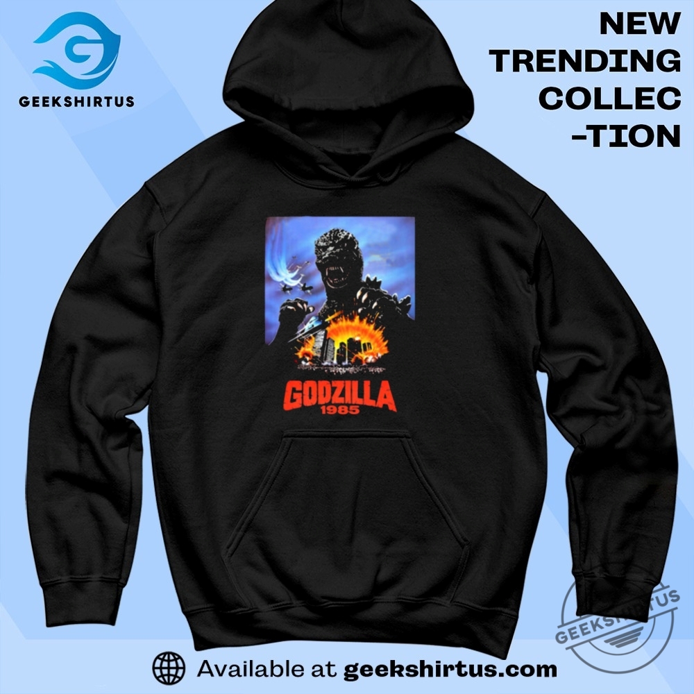 Godzilla The Return 1985 T Shirt 7 Godzilla The Return 1985 T Shirt