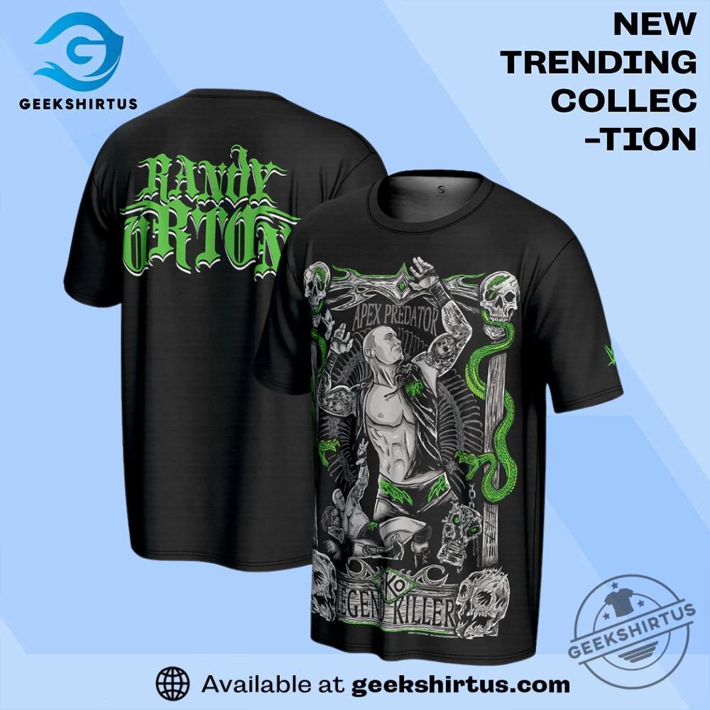 "Top Women's Basketball T-Shirts: Sportswear Essentials and Star Players" 20 Randy Orton Prosphere Poster T Shirt Black